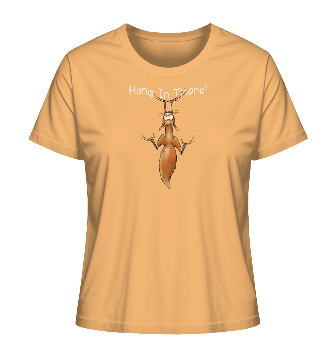 Hang In There | Lässiges Eichhörnchen - Ladies Organic Shirt