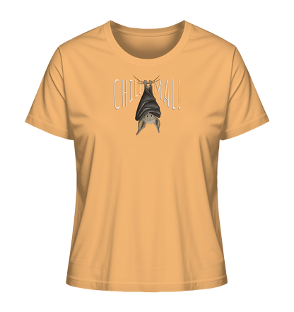 Chill Mal gemütliche Fledermaus - Ladies Organic Shirt