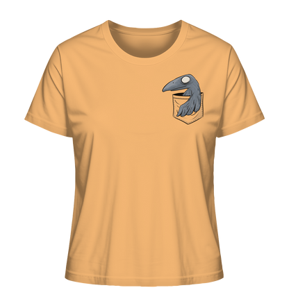 Grufti Rabe Krähe in der Tasche - Ladies Organic Shirt