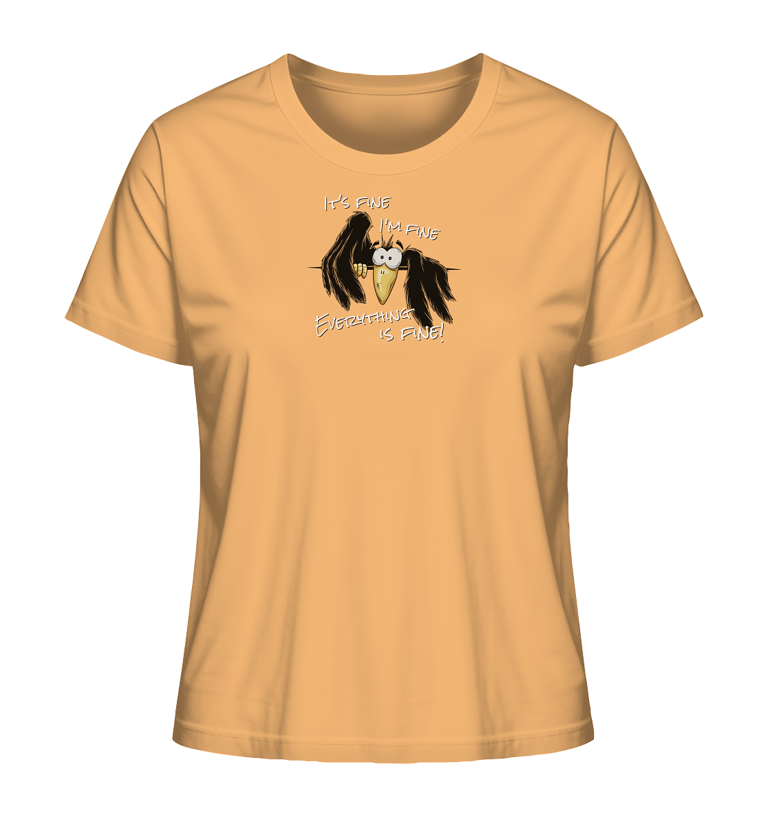 I’m Fine Rabe | Alles Gut Krähe - Ladies Organic Shirt