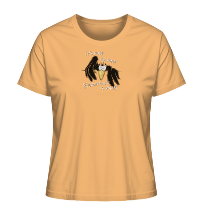 I’m Fine Rabe | Alles Gut Krähe - Ladies Organic Shirt