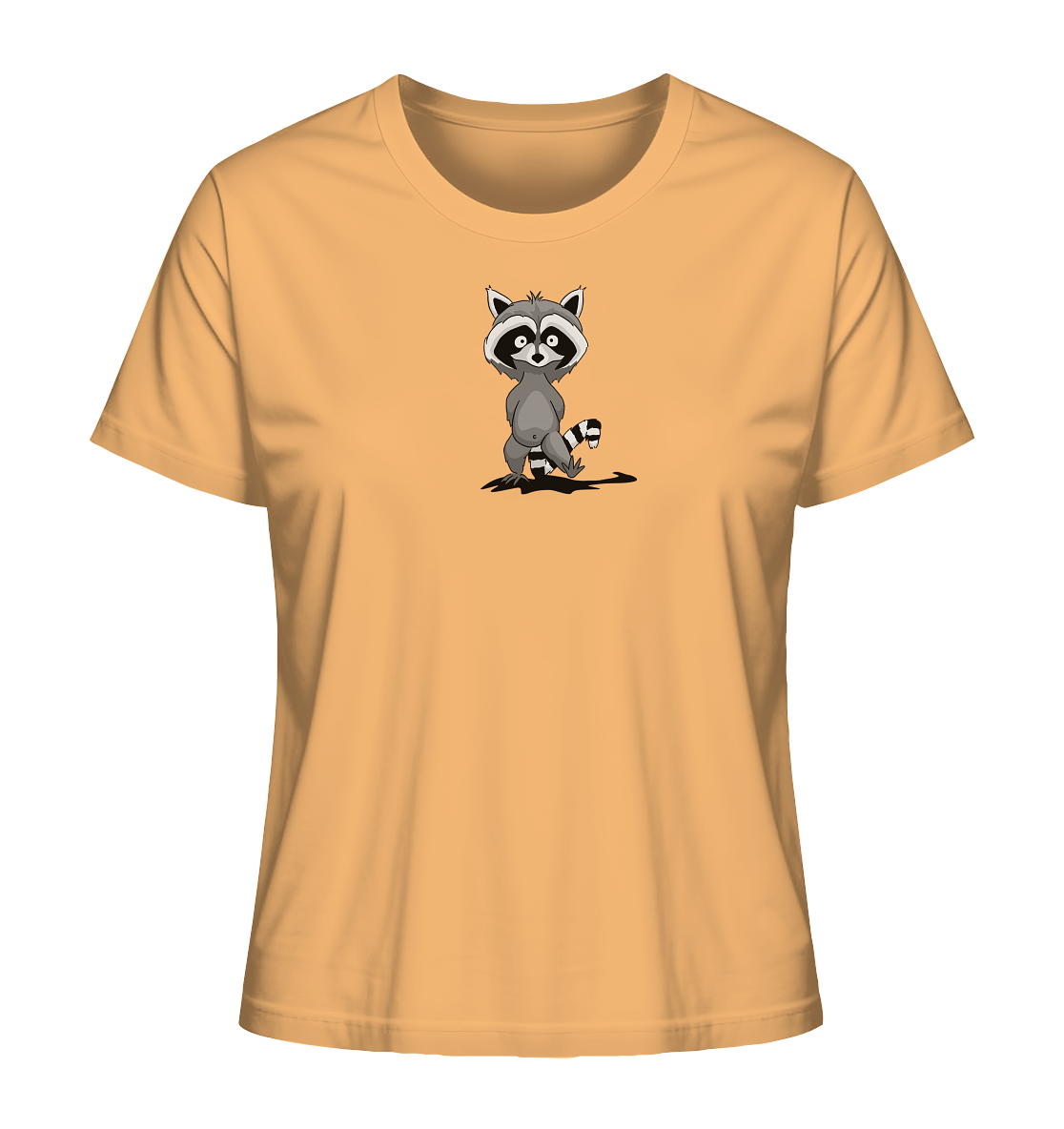 Frecher kleiner Waschbär - Ladies Organic Shirt