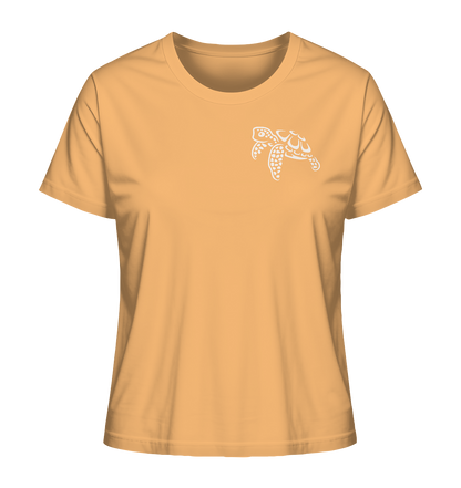 schwimmende Meeres-Schildkröte - Ladies Organic Shirt