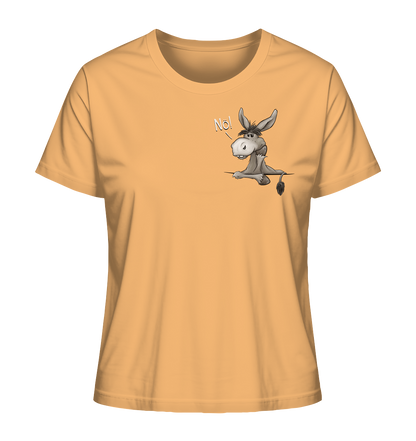 Nö! Störrischer Esel - Ladies Organic Shirt