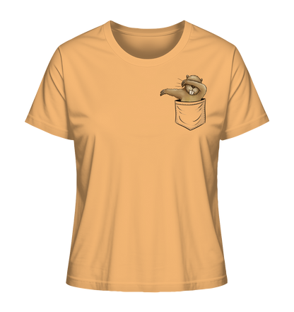 Dabbender Biber in Deiner Tasche - Ladies Organic Shirt