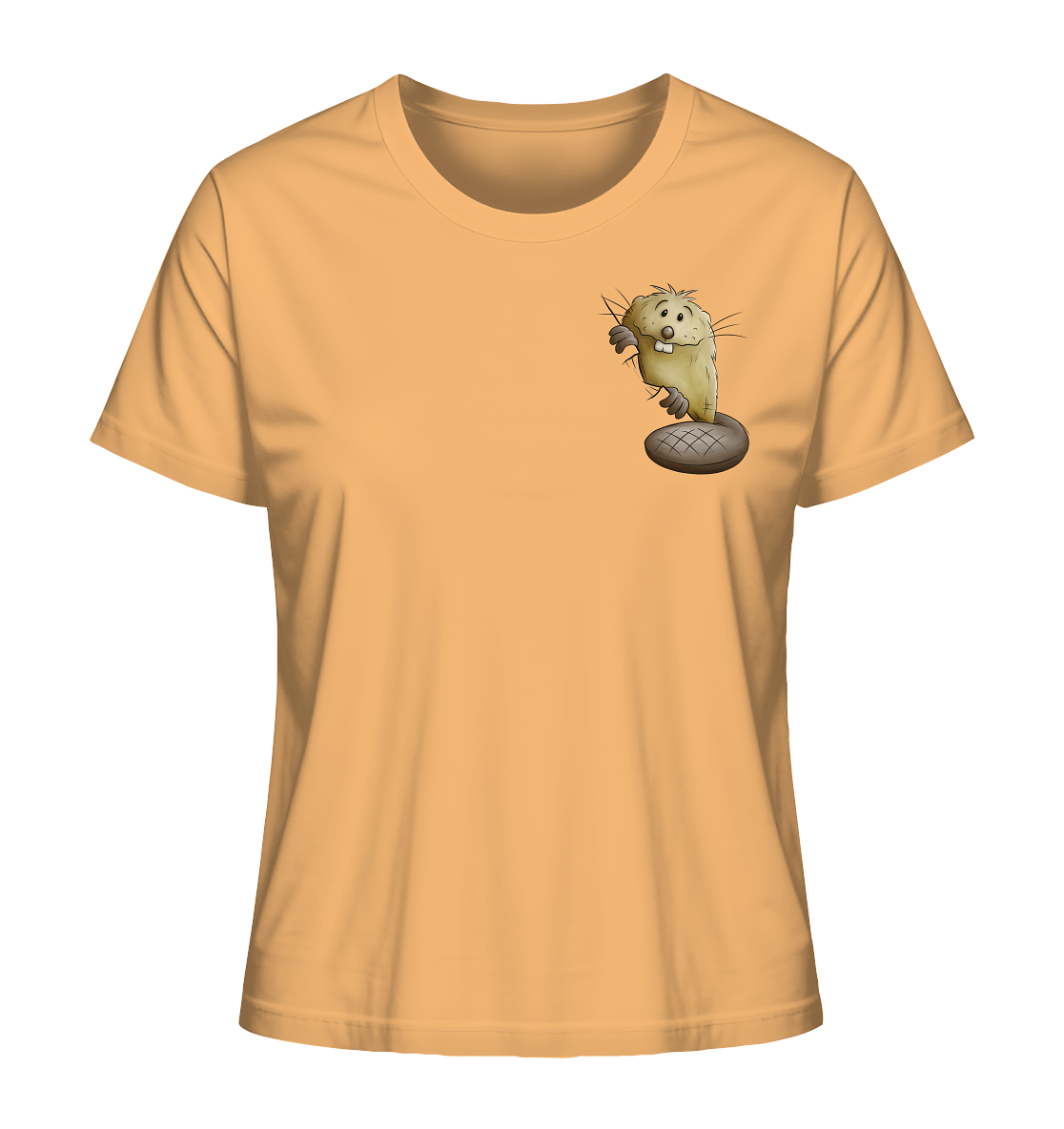 Lustiger frecher Biber - Ladies Organic Shirt
