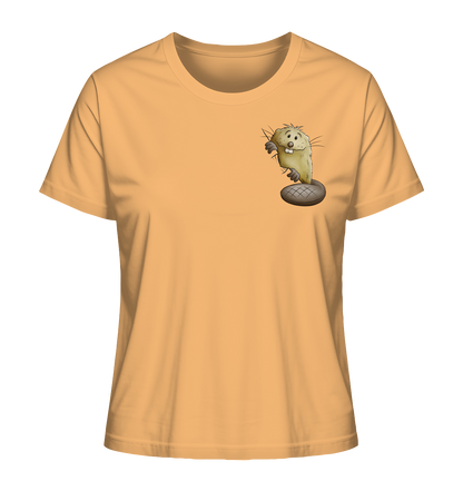 Lustiger frecher Biber - Ladies Organic Shirt