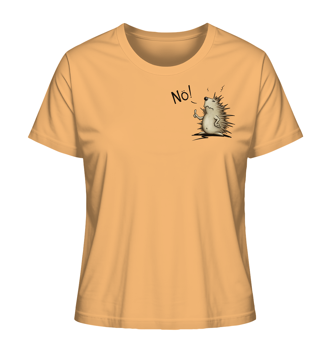 Nö! Grummeliger Igel - Ladies Organic Shirt