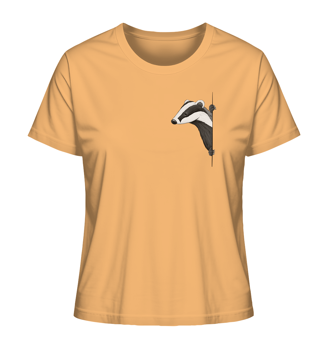 Lässiger Dachs Meister Grimbart - Ladies Organic Shirt