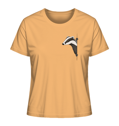 Lässiger Dachs Meister Grimbart - Ladies Organic Shirt