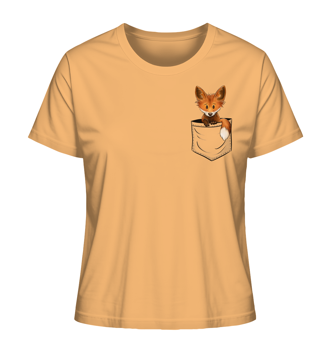 Funky Fuchs in der Tasche - Ladies Organic Shirt