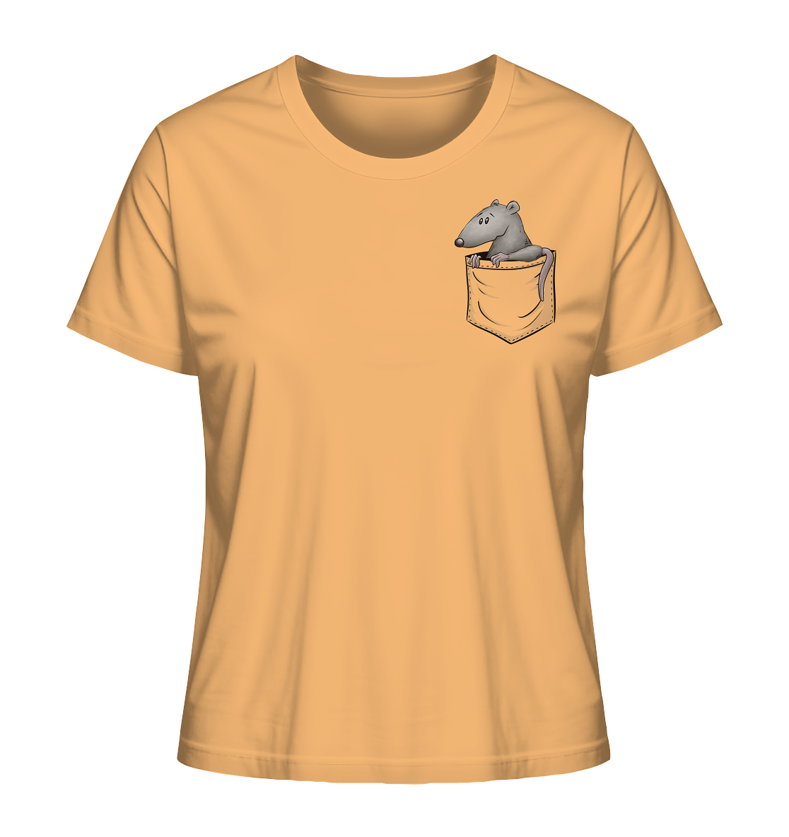 Kleine Ratte in der Tasche - Ladies Organic Shirt