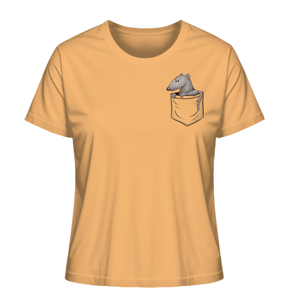 Kleine Ratte in der Tasche - Ladies Organic Shirt
