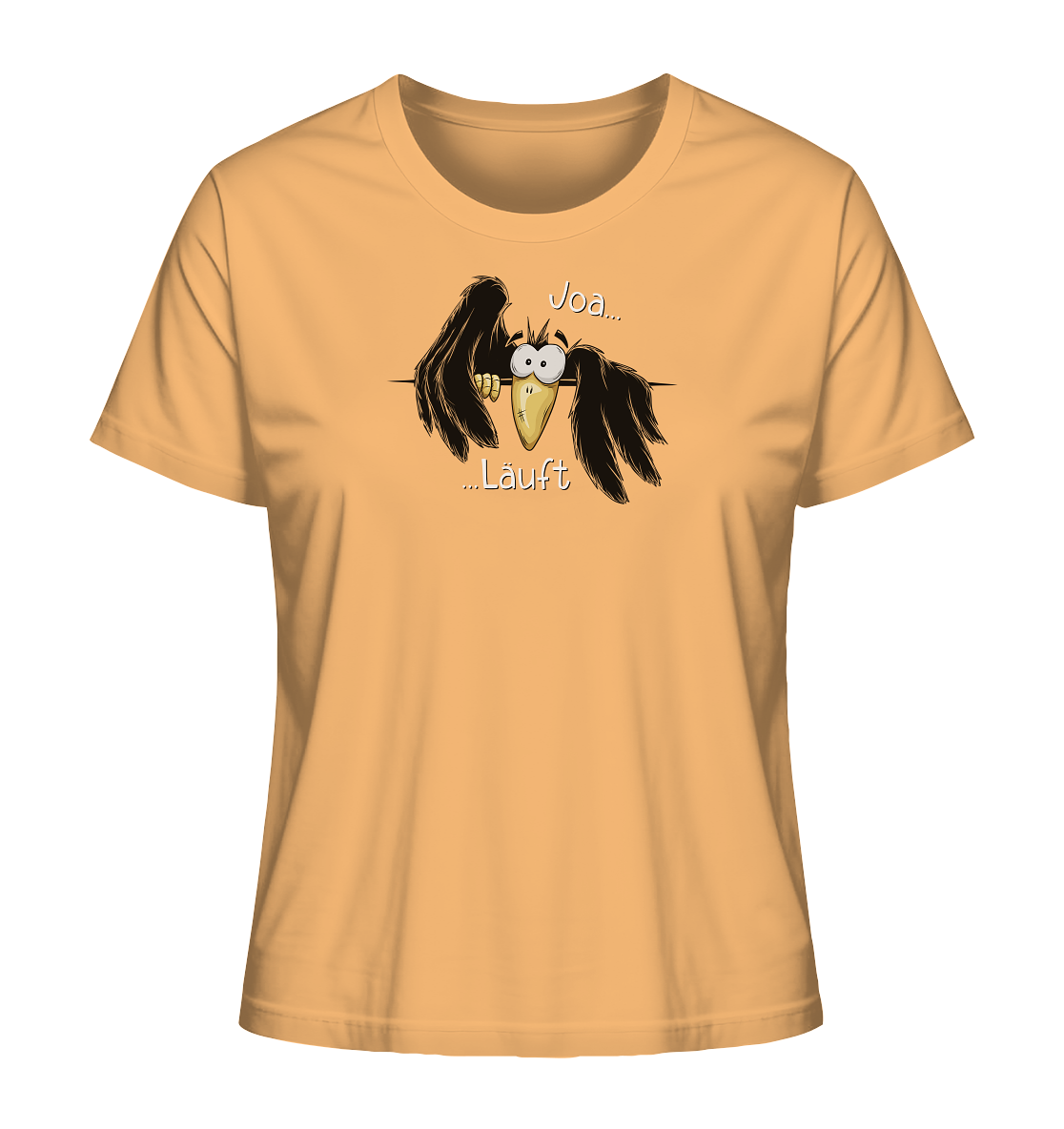 Joa Läuft Krähe gechillter Rabe - Ladies Organic Shirt