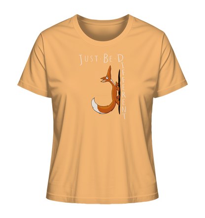 Just Be Different | Sei Anders, kleiner Fuchs - Ladies Organic Shirt
