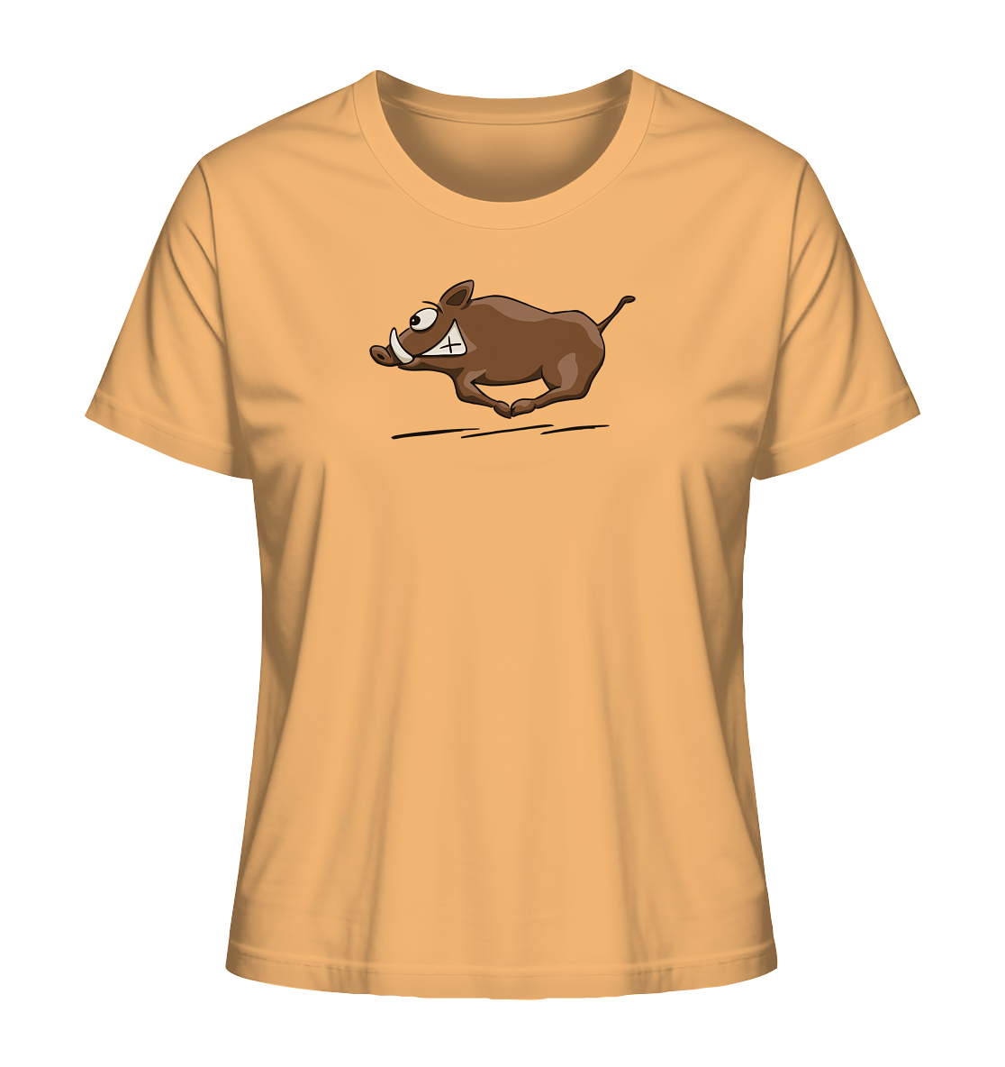 sauwildes Wildschwein | Wildsau  - Ladies Organic Shirt