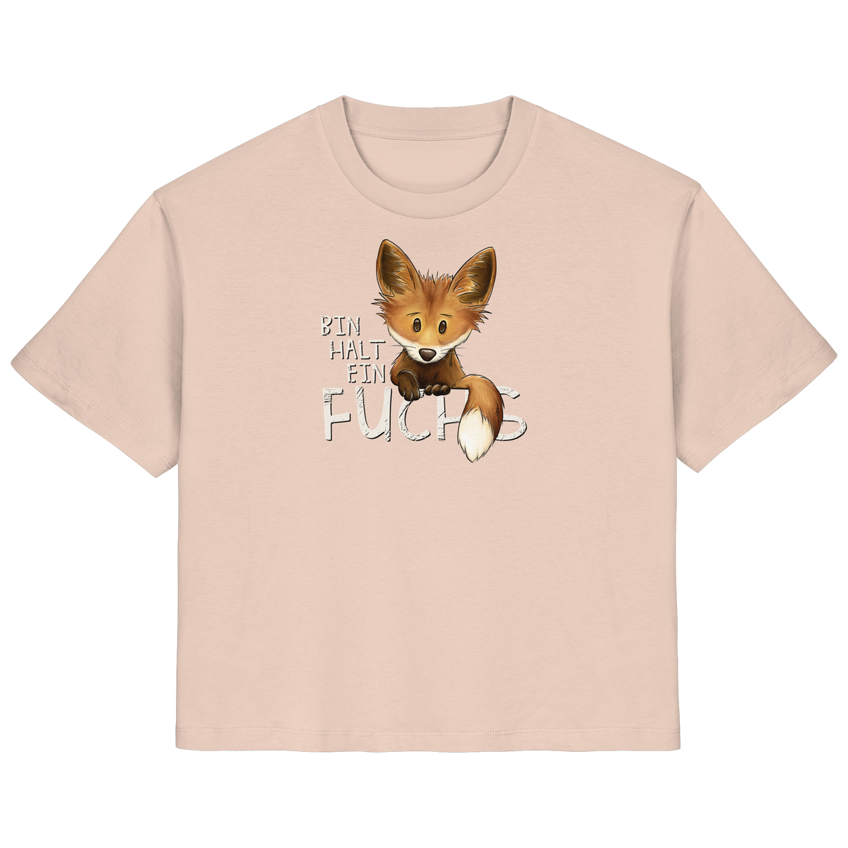 Bin halt ein Fuchs - Ladies Organic Shirt