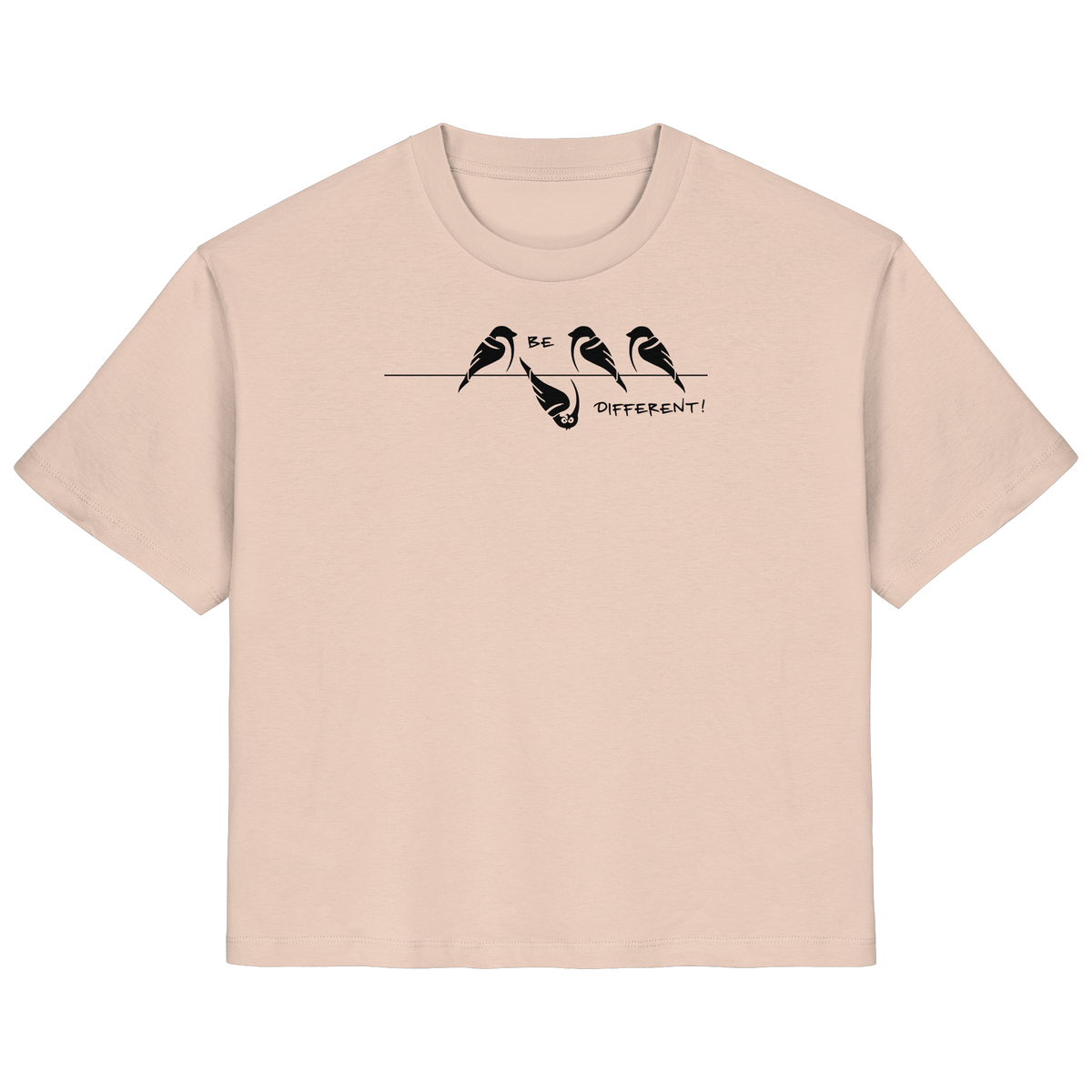 Sei anders, kleiner Spatz - Ladies Organic Shirt