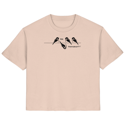 Sei anders, kleiner Spatz - Ladies Organic Shirt