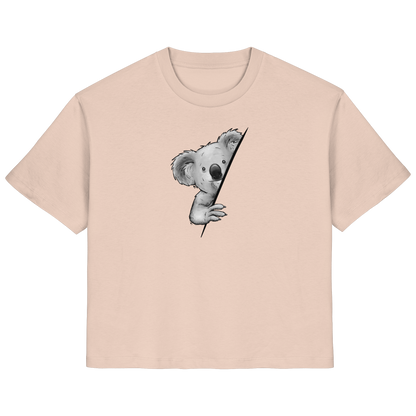 Koala Bär Illustration - Ladies Organic Shirt