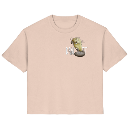 Dam It Verdammt Lustiger Biber - Ladies Organic Shirt