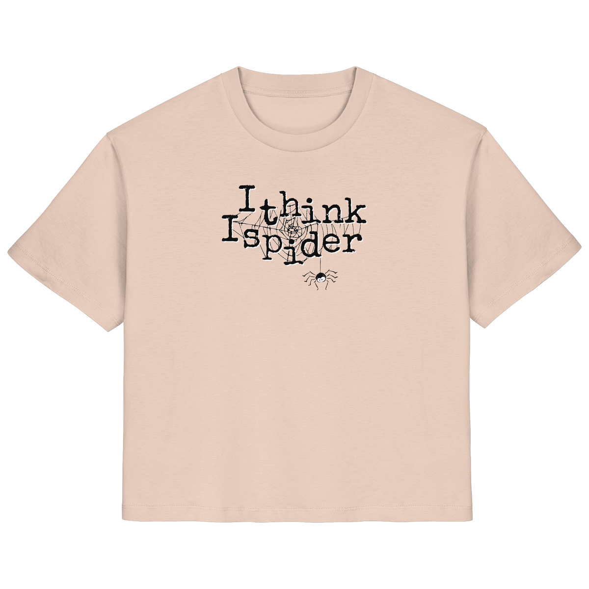 I think I spider - Spinne - Ladies Organic Shirt