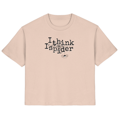 I think I spider - Spinne - Ladies Organic Shirt