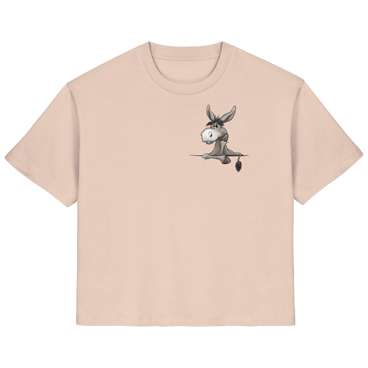 Lustiger lässiger Esel - Ladies Organic Shirt
