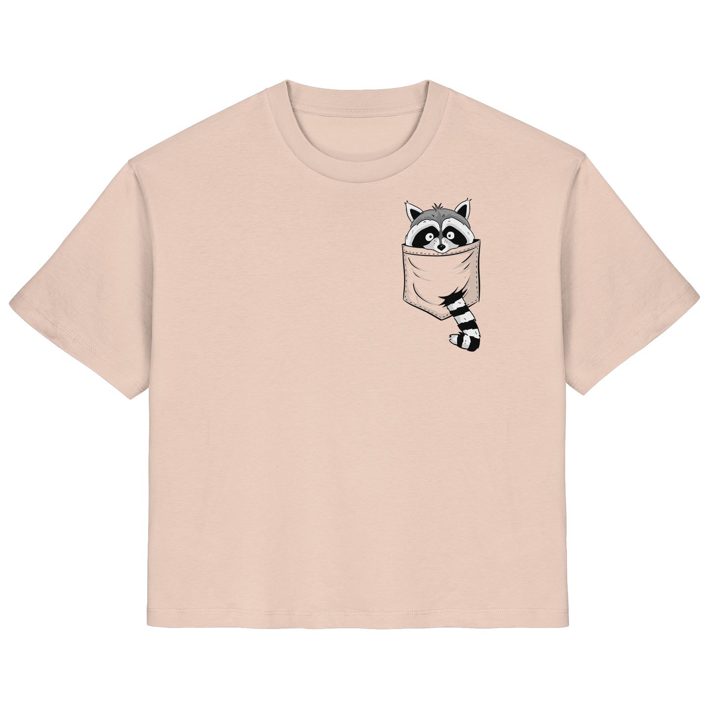 Waschbär in Deiner Tasche - Ladies Organic Shirt