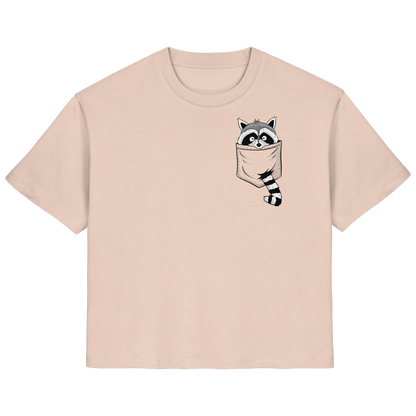 Waschbär in Deiner Tasche - Ladies Organic Shirt