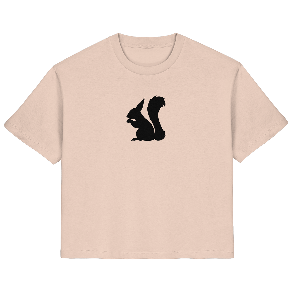 Eichhörnchen Silhouette - Ladies Organic Shirt