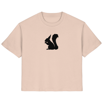 Eichhörnchen Silhouette - Ladies Organic Shirt