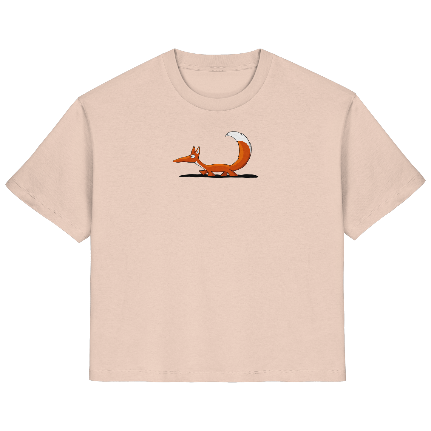 Lässiger cooler Fuchs | Mr. Fox, der Schleicher - Ladies Organic Shirt