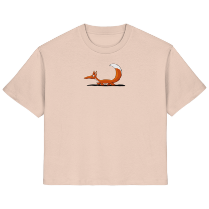 Lässiger cooler Fuchs | Mr. Fox, der Schleicher - Ladies Organic Shirt