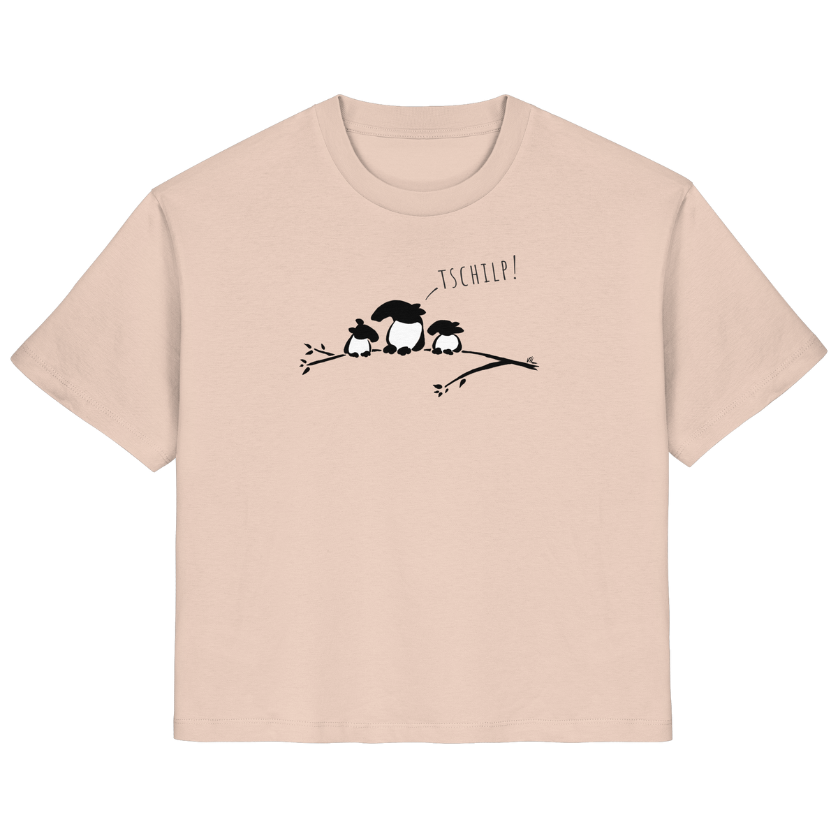 Drei kleine Tapir-Vögel - Ladies Organic Shirt