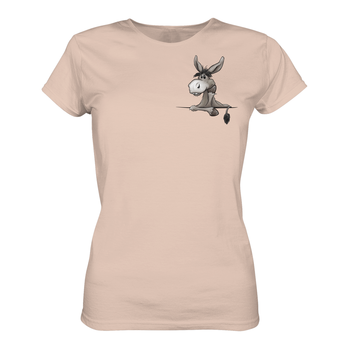 Lustiger lässiger Esel - Ladies Organic Shirt