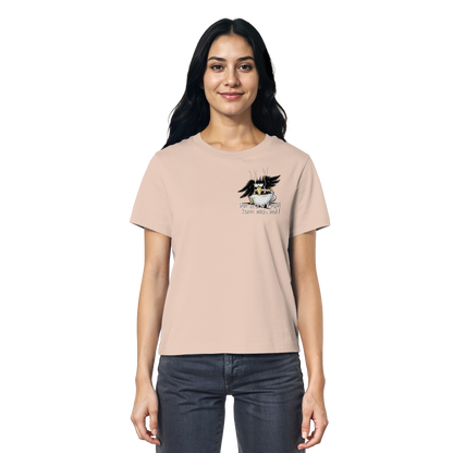 Der frühe Vogel kann mich mal | Kaffee Rabe - Ladies Organic Shirt