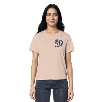 Lustig stinkiges Stinktier - Ladies Organic Shirt