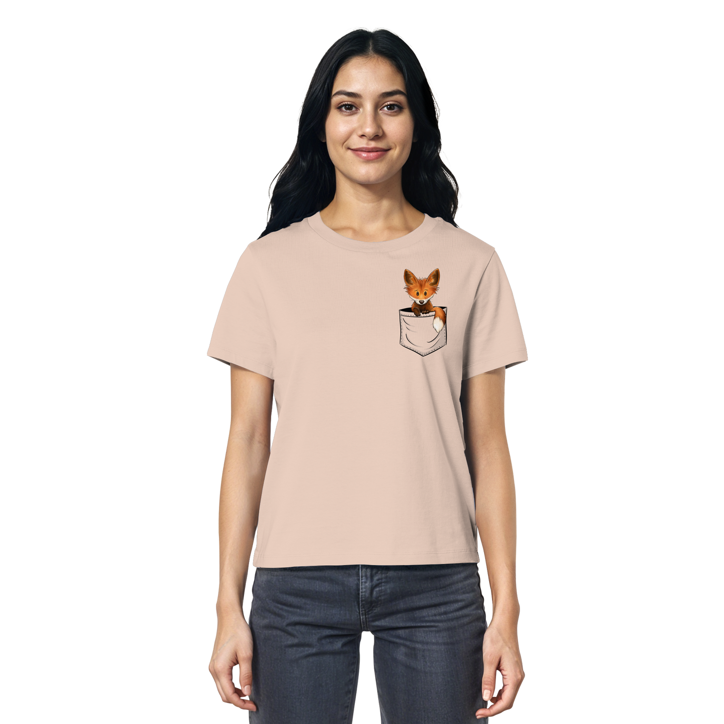 Funky Fuchs in der Tasche - Ladies Organic Shirt
