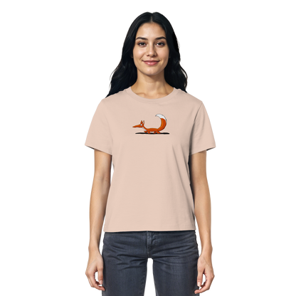 Lässiger cooler Fuchs | Mr. Fox, der Schleicher - Ladies Organic Shirt