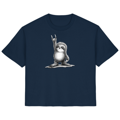 Rock On Party Faultier - Ladies Organic Shirt