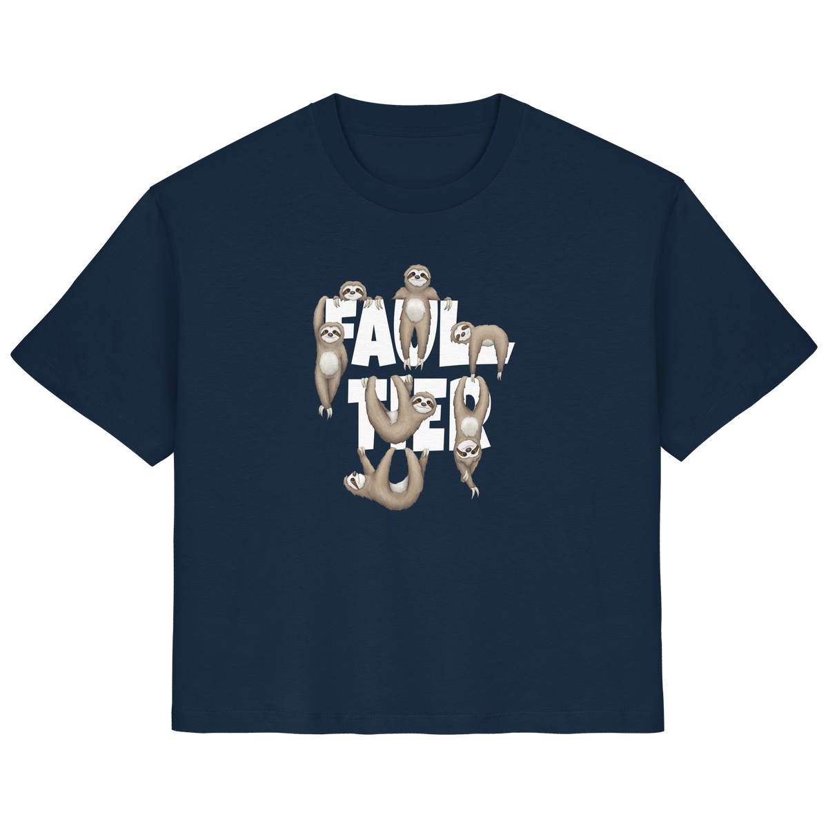 Viele gechillte Faultiere - Ladies Organic Shirt