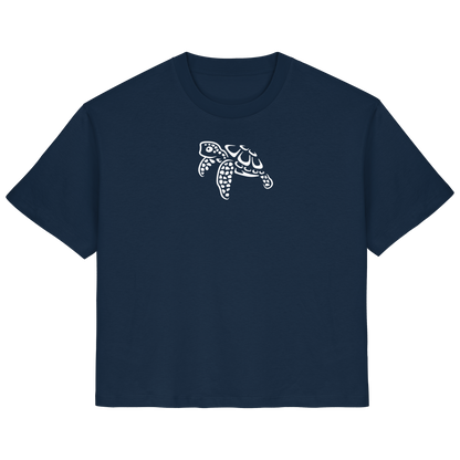 schwimmende Meeres-Schildkröte - Ladies Organic Shirt