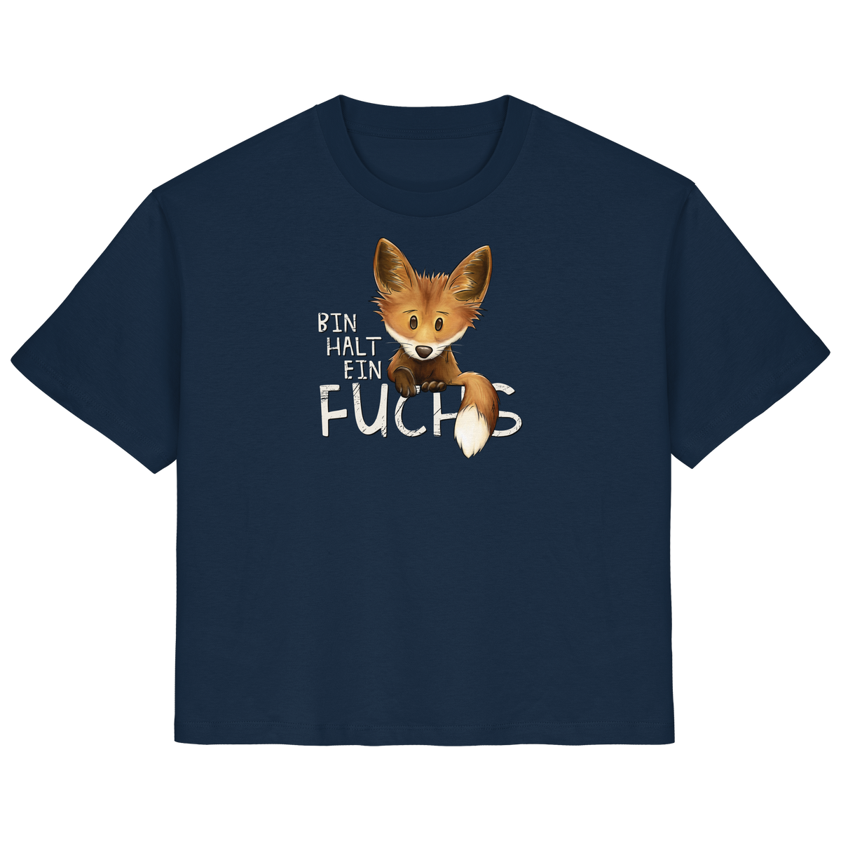 Bin halt ein Fuchs - Ladies Organic Shirt