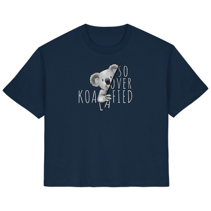 So Over-Koalafied Koala - Ladies Organic Shirt