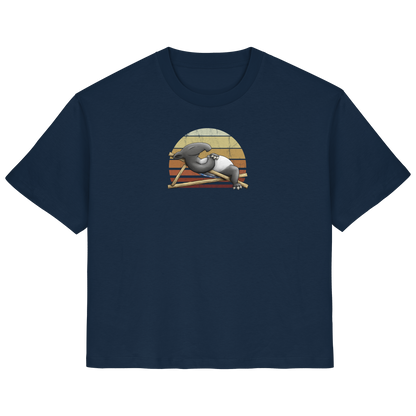 Lässiger Retro Sundown Tapir - Ladies Organic Shirt