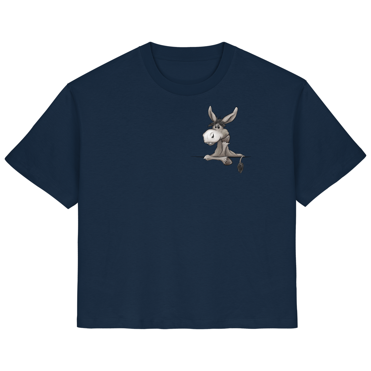 Lustiger lässiger Esel - Ladies Organic Shirt