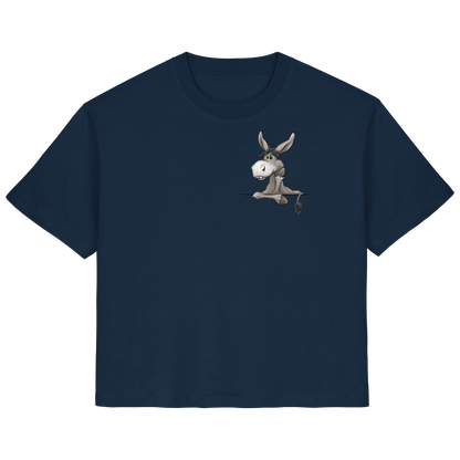 Lustiger lässiger Esel - Ladies Organic Shirt