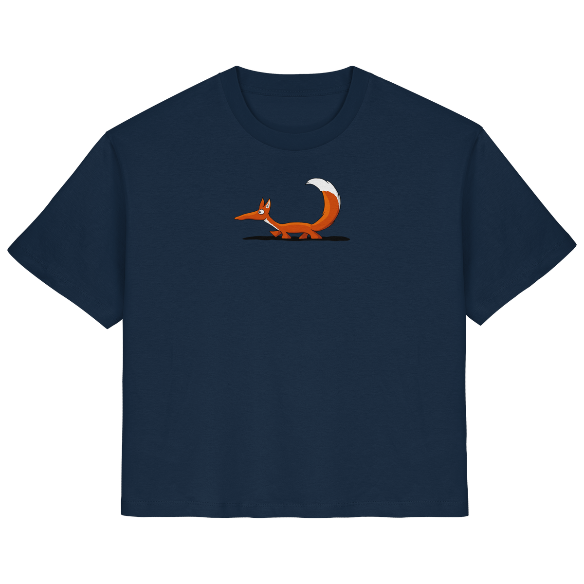 Lässiger cooler Fuchs | Mr. Fox, der Schleicher - Ladies Organic Shirt