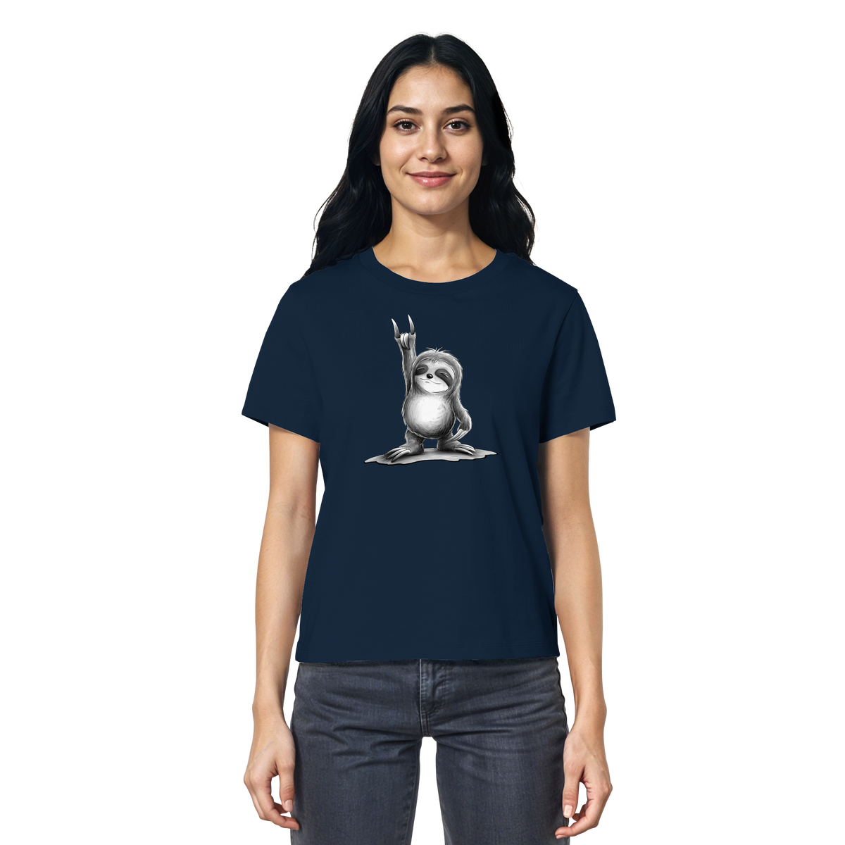 Rock On Party Faultier - Ladies Organic Shirt